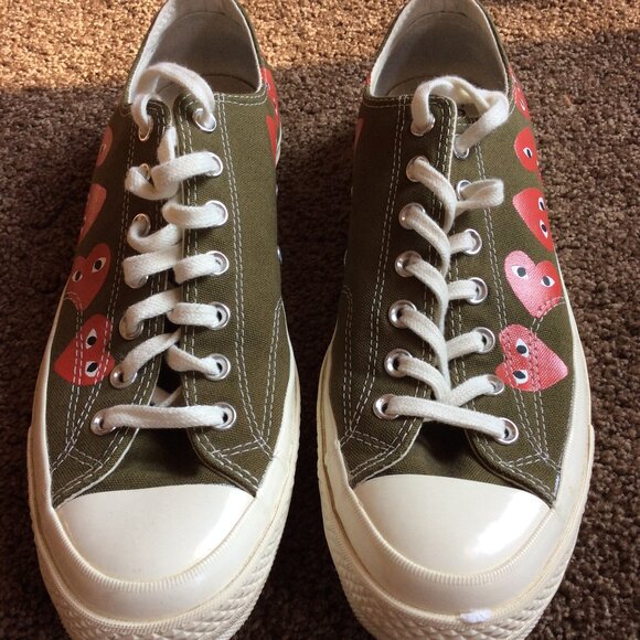 Men's Converse All Star Play Heart, Size 11, New condition Tennis Shoes - Picture 1 of 11